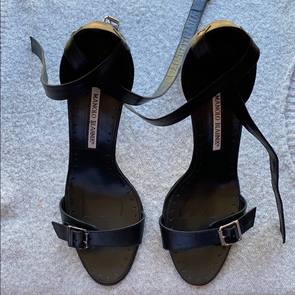 Mahnolo Blahnik Strappy Sandals - Picture 5 of 10